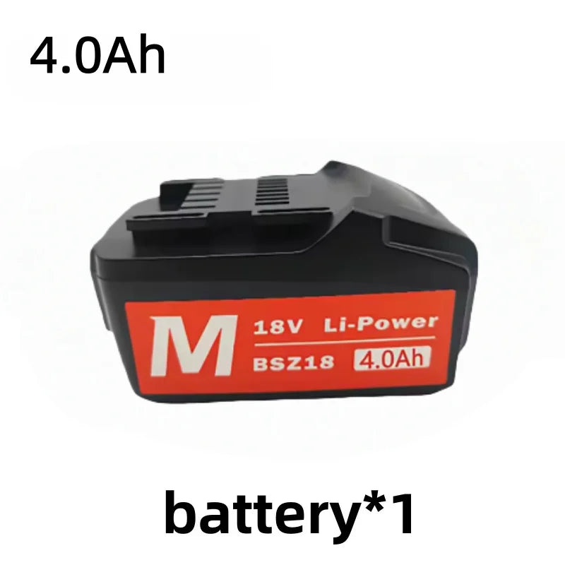 Brand New 18V 9000mAh Li-ion Rechargeable Battery lpega For Replacing Batteries Of Cordless Electric Tools BSZ18,with Charger