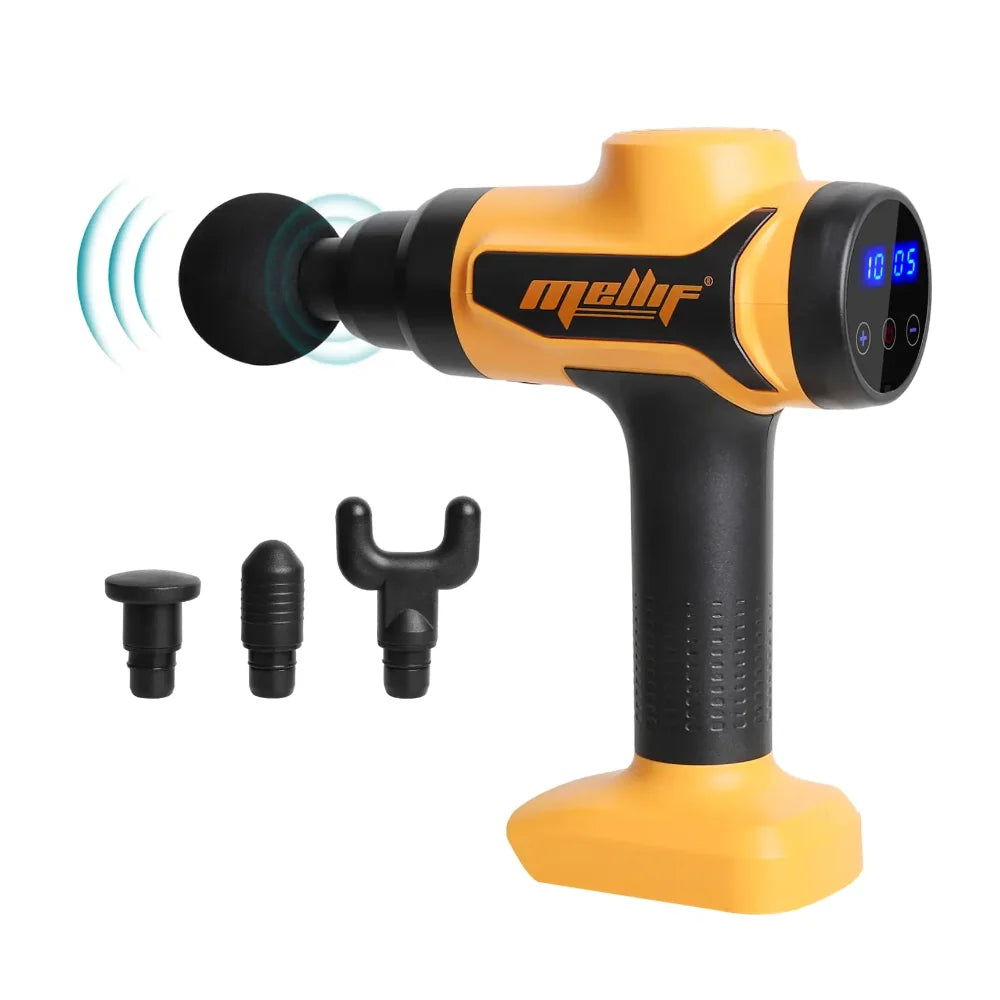 Fascia Gun Compatible with Dewalt 20V MAX Battery (Tool Only) Muscle Relaxation Massager Electric Vibration Massage Gun