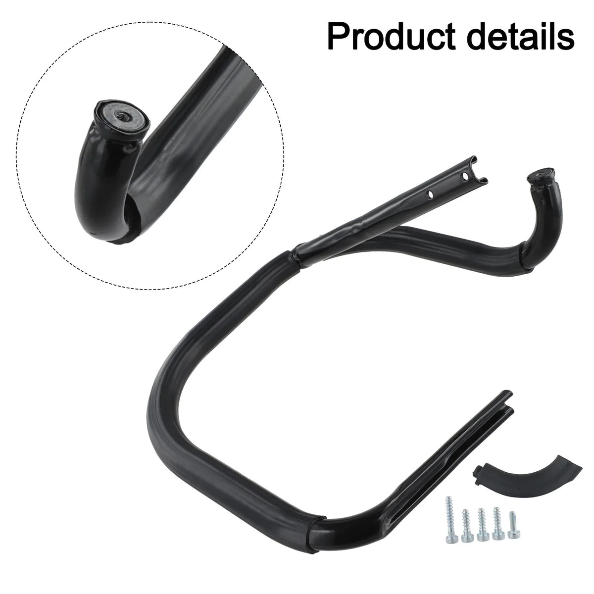 Controller Chainsaw Handle Black MS660 Handle Bar For Stihl MS650 Robust Material Handle Single Piece Replacement