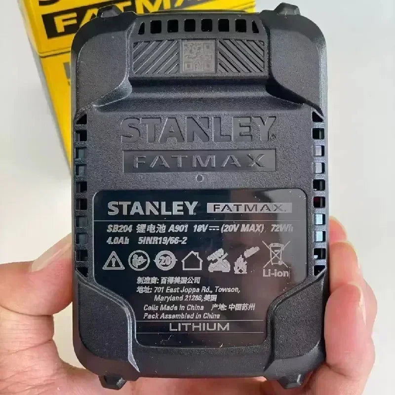 100%Original 4Ah 9Ah for Stanley V20 SB202 SB204 SB206 SCG400 SC200 SBH900 SBG700 SBD710 SBW910 SBW920 20V Power Tool Battery