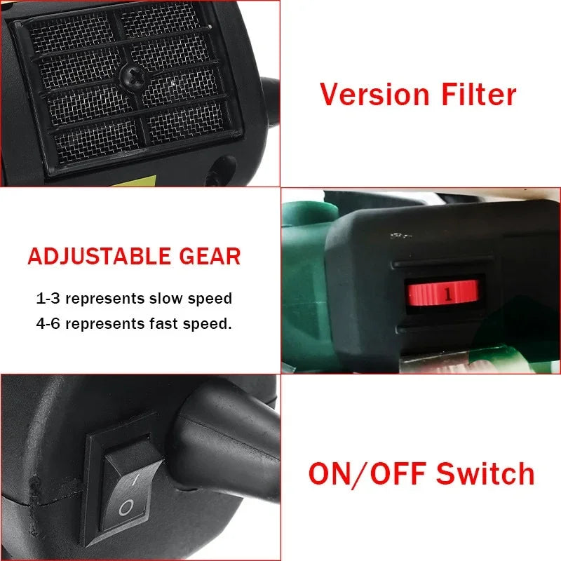 2000W 6 Speed 13 Teeth Electric Sheep Pet Hair Clipper Shearing Kit Shear Wool Cut Goat Pet Animal Shearing Supplies Farm Cut