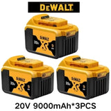 DeWALT 100% Original Battery 20V/ 6000mAh for DCB606 DCB205 DCB206 DCB209 DCB182 DeWALT Power Tool Fast Delivery by Air Freight