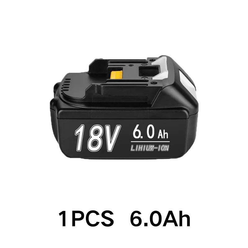For Makita 18V 6Ah 8Ah Battery Rechargeable Battery 100% Real Capacity 18650 Lithium-ion Cell Suitable For Makita Power Tool