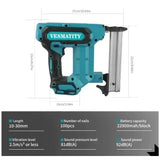 Cordless Nail Gun LZDQ01 Heavy Duty Nailer 100-Nail Capacity 10-30mm BL Motor for Woodworking Framing for 18V 20V Battery