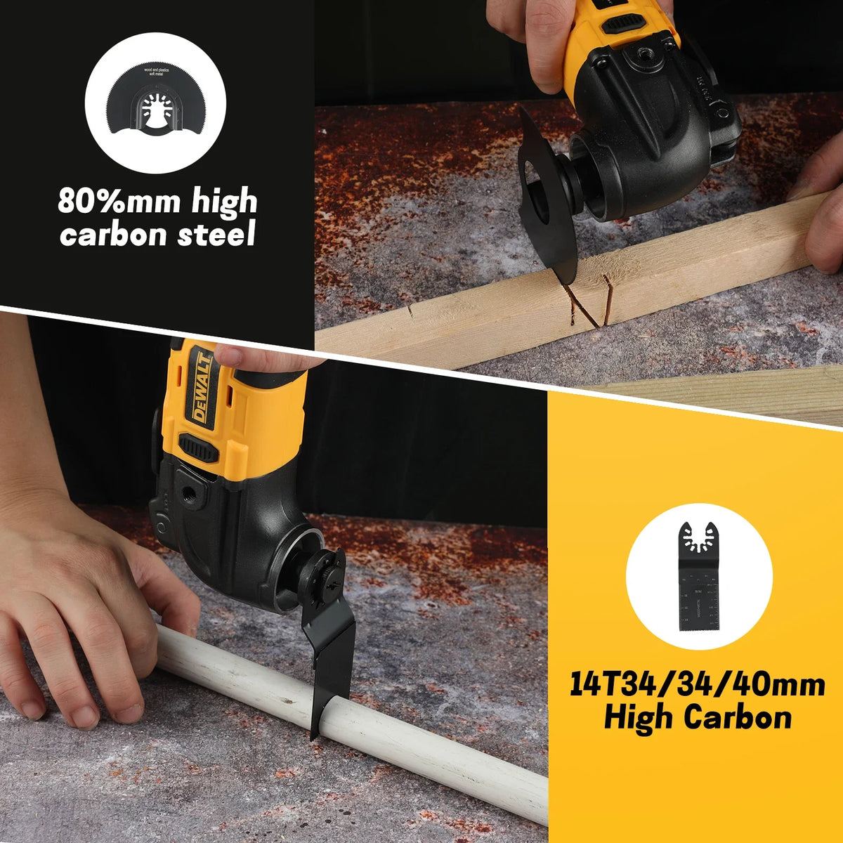 Dewalt DCS375 New Quick Release Brushless Oscillating Tool Multi Functional Tool Electric Trimmer for Dewalt 20V Battery.
