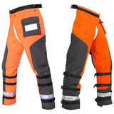 9-Layer Protection Chainsaw Chaps For Cutting/Logging Tasks Unisex Versatile Use Protection Adjustable Waist Belt Chainsaw Pants