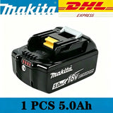 2026 Original Makita 18V LXT Lithium Battery 9.0Ah/6.0Ah/5.0Ah for BL1890 BL1860B BL1850 & DDF487