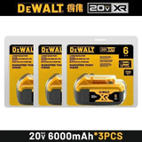 Original Dewalt 20V 6.0Ah Battery Lithium Ion DCB206 Replacement Battery Power Tool Battery Charger Combo DCB184 DCB200 DCB205