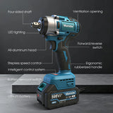 Mamidw 900N.M cordless impact wrench, electric wrench screwdriver, high torque car repair power tools, For Makita 18v Battery
