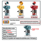 Brushless Electric Trimmer Woodworking Trimming Wood Router Milling Engraving Slotting Machine For Makita/Dewalt/Milwaukee 18V