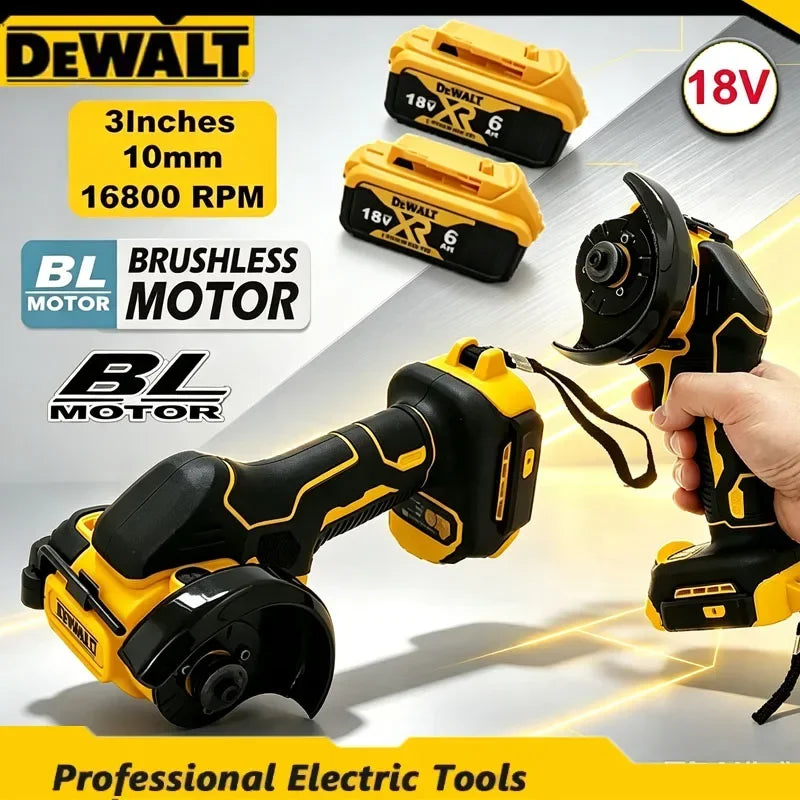 DEWALT Cordless Grinder Cutting Machine Grinding 3 Inch Polishing Machine Electric Diamond Cutting Grinder Power Tools