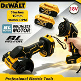 DEWALT Cordless Grinder Cutting Machine Grinding 3 Inch Polishing Machine Electric Diamond Cutting Grinder Power Tools
