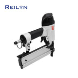 Reilyn 18Ga 2 IN 1 Pneumatic Upholstery Nailer F50 Framing Nailing Gun 9040 Air Stapler for Furniture Floor Sofa Woodwork Tool
