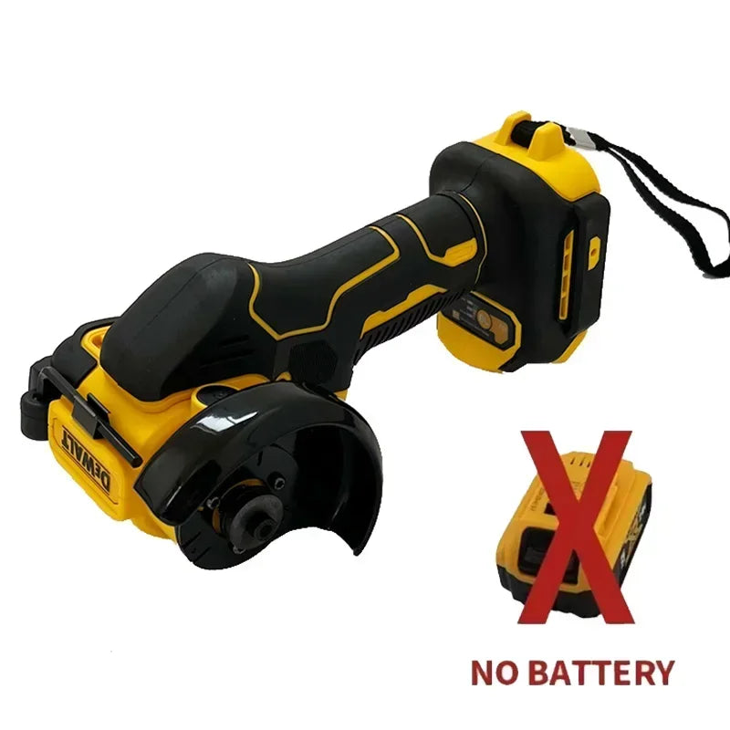 DEWALT 3inch Cordless Grinder Cutting Machine Grinding Polishing Electric Diamond Cutting Grinder Power Tool For DEWALT Battery