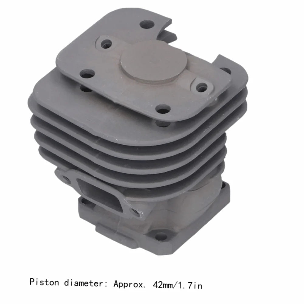 Grey Cylinder Piston Kit Metal Large Bore Top End Rebuild Kit Compact Easy to Install for Stihl ms240 024 024av