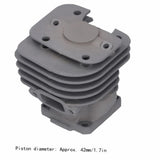 Grey Cylinder Piston Kit Metal Large Bore Top End Rebuild Kit Compact Easy to Install for Stihl ms240 024 024av
