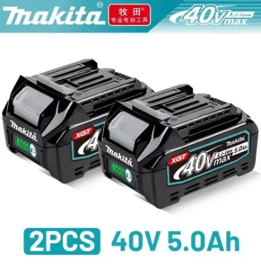 Makita 40V XGT High Capacity Lithium-ion Replacement Battery 4.0Ah Fit BL4050 BL4060 Cordless Electric Power Tools Spare Battery