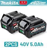 Makita 40V XGT High Capacity Lithium-ion Replacement Battery 4.0Ah Fit BL4050 BL4060 Cordless Electric Power Tools Spare Battery