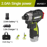 Worx WU132X WU132 Cordless Impact Screwdriver 320W 160Nm 12v 3600rpm Brushless Motor Adjust Torque Univeral Battery Power Tool