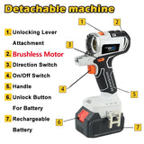 18V Brushless 2/5/10/12-in-1 Multi tool Chainsaw Drill reciprocating/circular saw oscillating tool combo