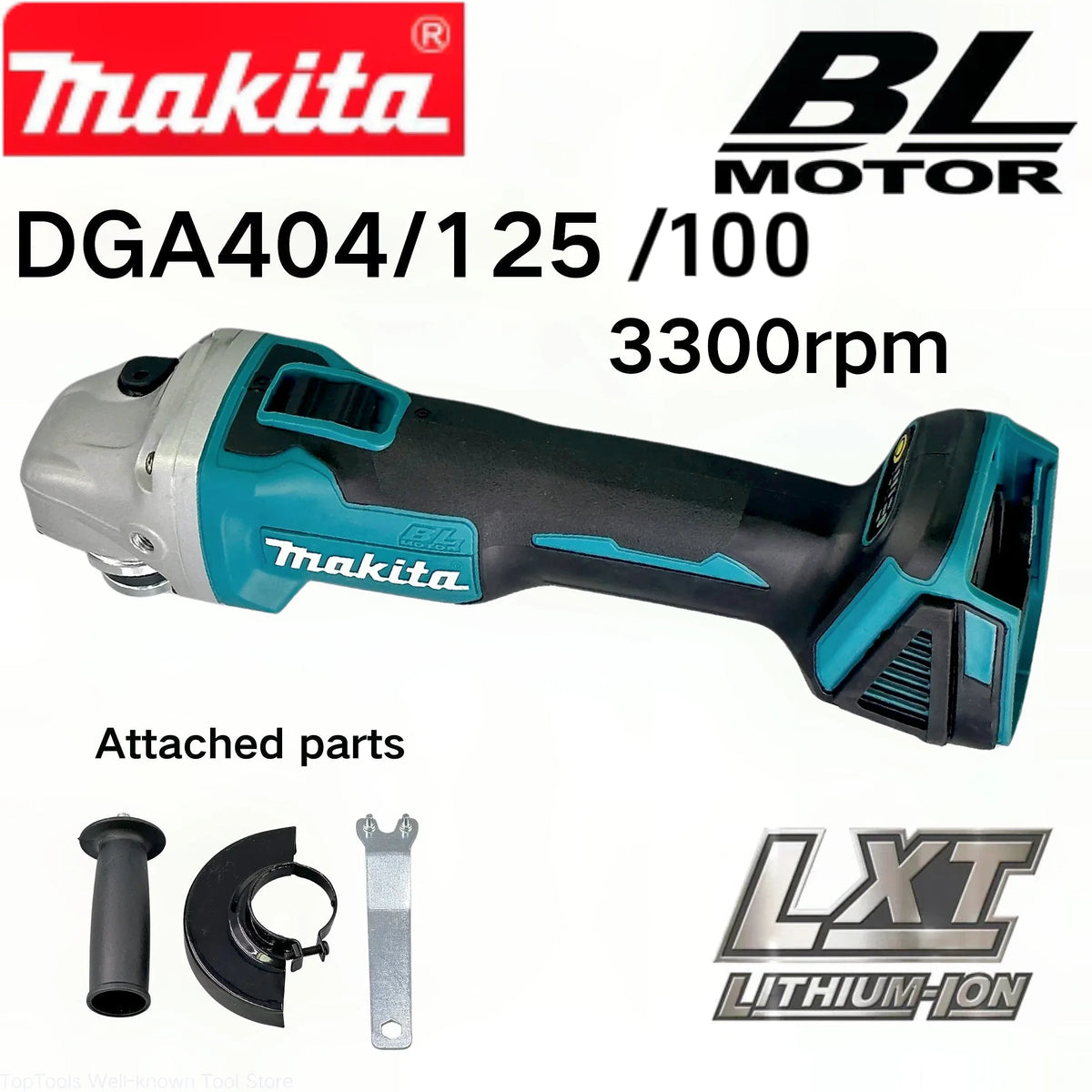 Makita Brushless Electric Angle Grinder Rechargeable Cutting Machine 18V High Power Polishing Machine For Makita Battery