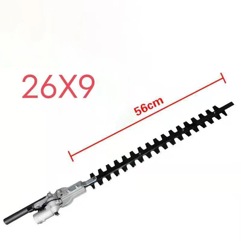 26mm 28mm 9 Teeth 7T Lawn Mower Accessories Universal High Branch Hedge Shears Trimmer Garden Pruning Tools Gear Box Head Assy