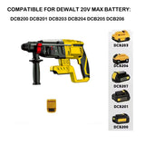Brushless 28MM Electric Hammer Drill Multifunctional Rotary Cordless Rechargeable PowerTool For Makita/Dewalt/Milwaukee 20V Pin