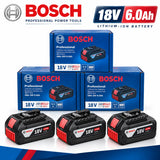 Bosch 18V 6.0Ah Lightweight Compact Genuine Battery for DIY Home Repair Fits BAT609G BAT610G GSR18V-LI Tools