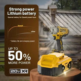100% Genuine Dewalt 20V Battery, 2AH 5AH 6AH Rechargeable Lithium Ion Battery, Dewalt DCB200 Power Tool Replacement Battery