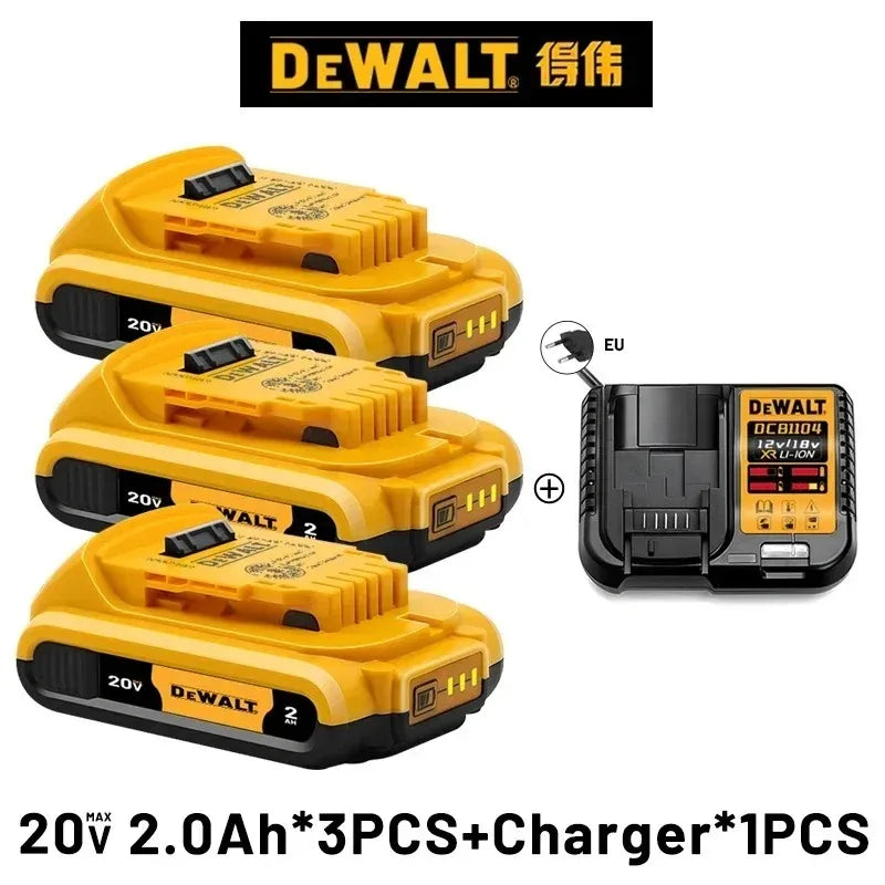 100% Original DeWALT Battery 20V/60V 6Ah 9Ah MAX FlexVolt for DCB606 DCB205 DCB206 DCB209 DCB182 Power Tool with Battery