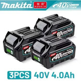 Makita 40V XGT High Capacity Lithium-ion Replacement Battery 4.0Ah Fit BL4050 BL4060 Cordless Electric Power Tools Spare Battery