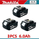 18V 6.0Ah Makita Battery Original Lithium Ion Rechargeable Battery 18V 6.0Ah Replacement Battery BL1860 BL1850 BL1860B DDF487