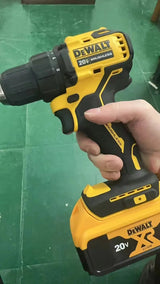 DEWALT DCD805 20V Brushless Hammer Drill with Lithium-ion Battery Kit, Compact Multi-function Percussion Drill for Home & Pro