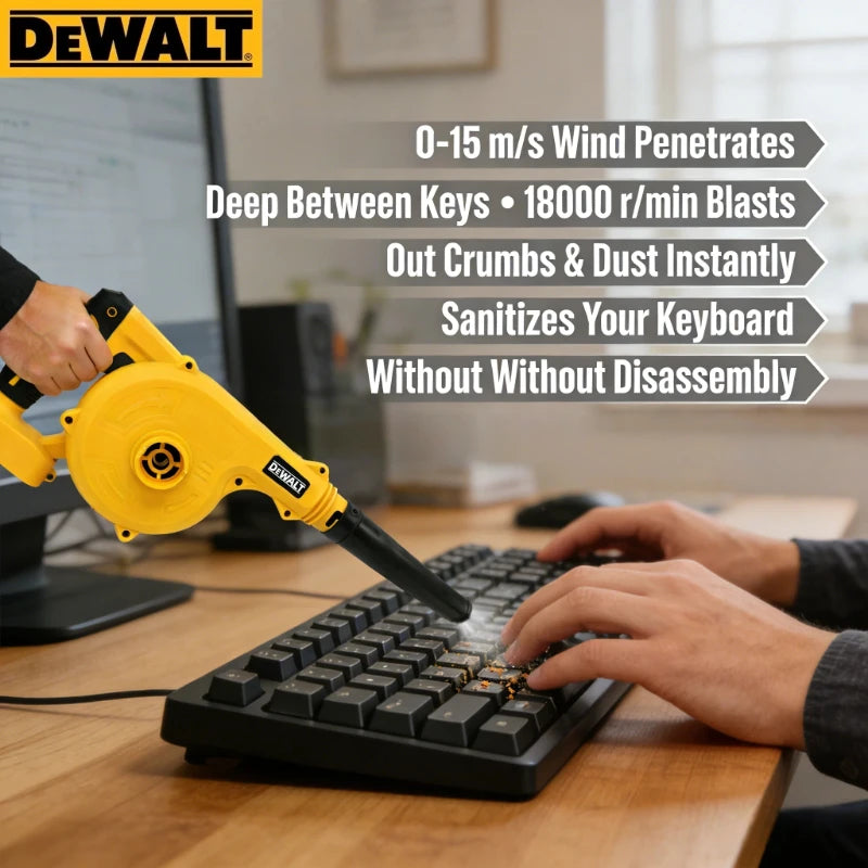 Dewalt Cordless Brush Leaf Blower Vacuum 2 in 1, Air Blower and Vacuum for Dewalt Battery