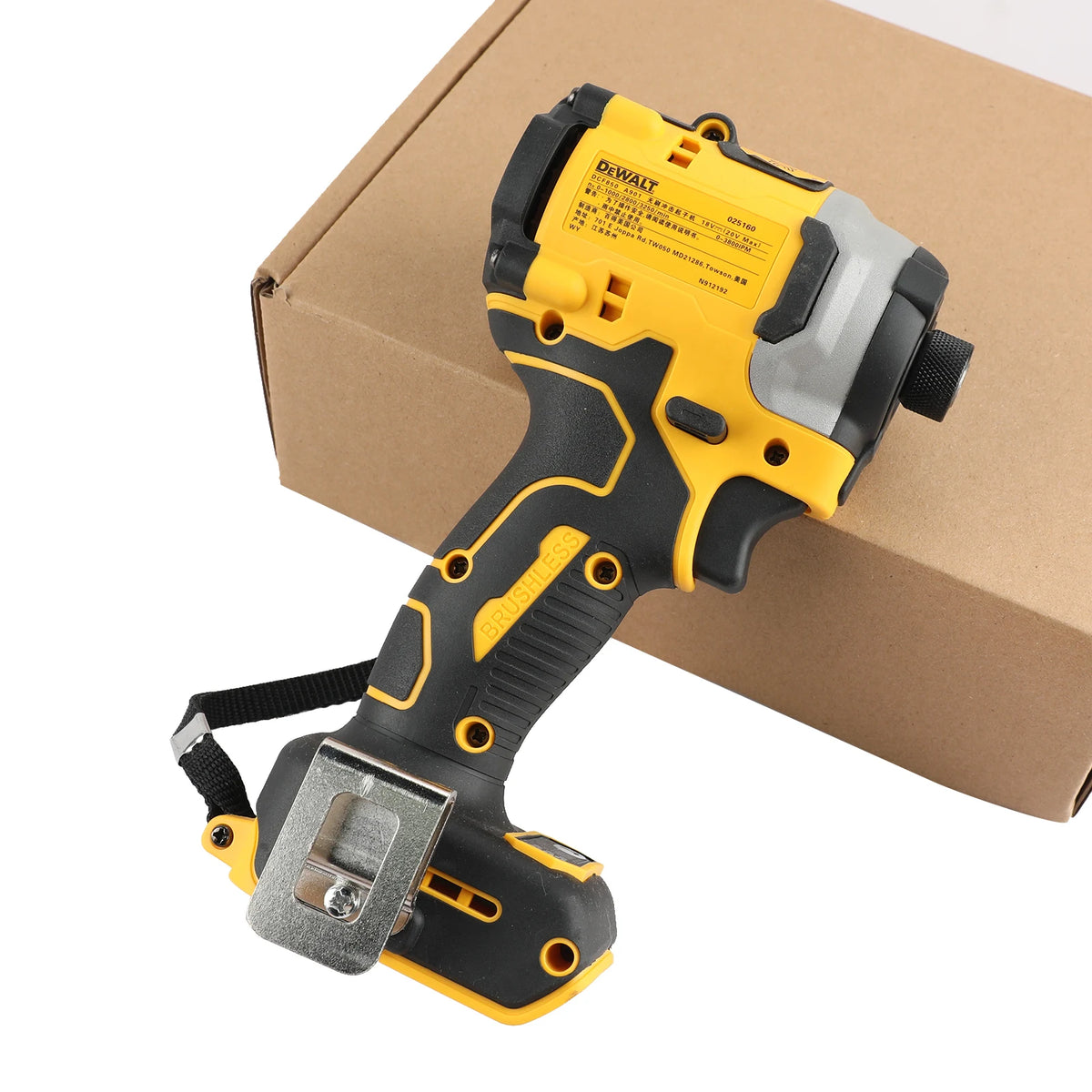 DeWalt DCF850 Brushless 20V Lithium Ion Screwdriver, Electric Drill, Car Repair Electric Tool Naked Tool