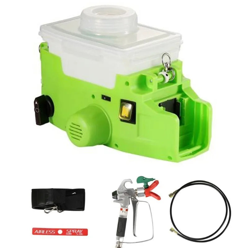 Heimerdinger Cordless Sprayer, 6-Level Adjustable Pressure Spray Gun, No Leakage Design Portable Painting Tool, No battery