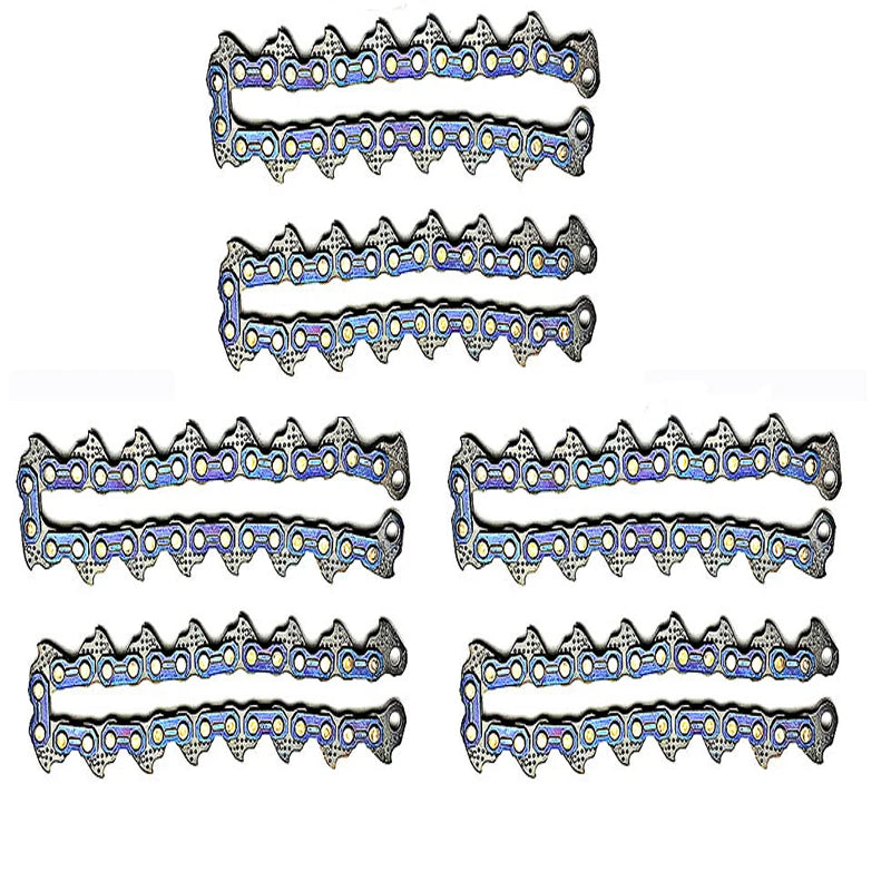 Universal 65Mn Grass Trimmer Head Chain Lawn Mower Chain Brushcutter Garden Trimmer Grass Cutter Spare Parts Garden Tools