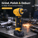 Brushless Cordless Right Angle Die Grinder 4-Speed Adjustable Power tool for Dewalt 20V Battery