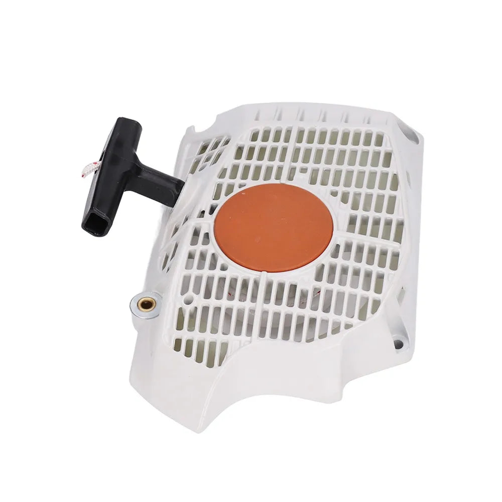 Plastic Recoil Starter Assembly Compact Easy to Install Chainsaw Starter Parts White for STIHL MS661 MS661C