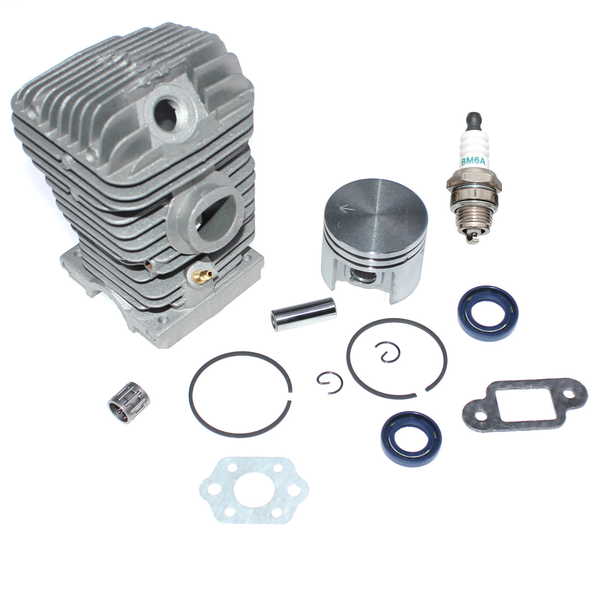 Cylinder Piston Kit for Stihl 021 MS210 MS210C MS210C-BE Z MS210Z Chainsaw PN 1123 020 1218 1123 020 1221 1123 020 1219