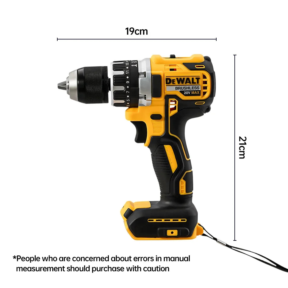 Dewalt DCD796 Radio Drill 20V Battery Lightweight Multi-functional Chuck Impact Electric Drill Tool