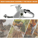 MS 382 Durable Quality Fuel Tank Cap Kit Fit For STIHL Chainsaw MS382 Gas Tank Housing Back Rear Handle Assy Garden Tools Parts