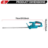 ONEVAN 3000W 6Inch Electric Hedge Trimmer Handheld Cordless Pruning Trimming Garden Lawn Mower Power Tool For Makita Battery Pin