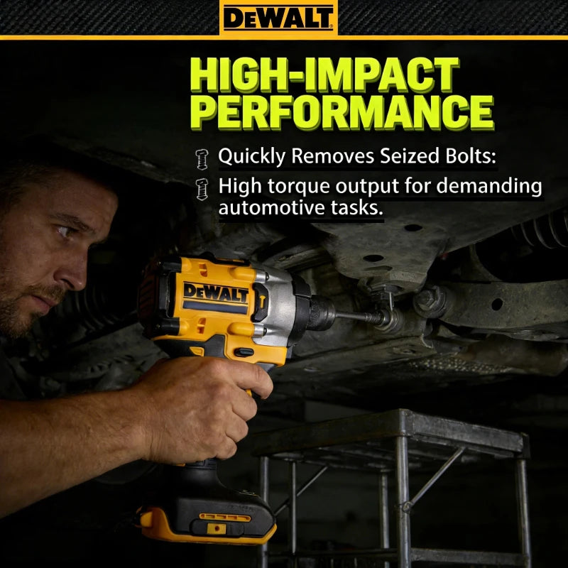 DEWALT DCF860 Premium Brushless Impact Driver, 20V Cordless Power Tool with 282NM Max Torque, Bare Unit