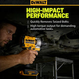 DEWALT DCF860 Premium Brushless Impact Driver, 20V Cordless Power Tool with 282NM Max Torque, Bare Unit