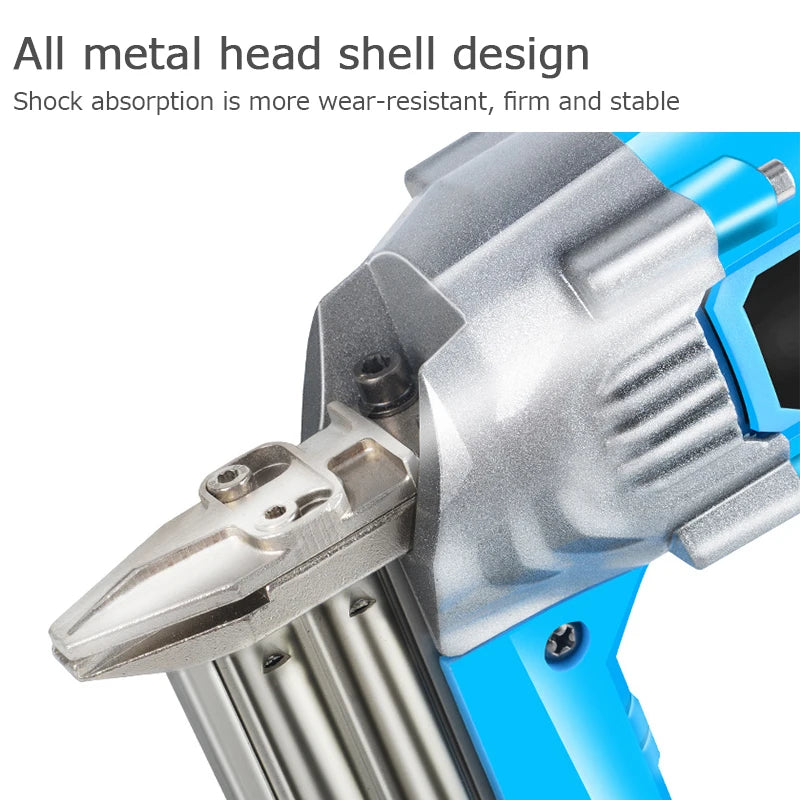 Electric Nailer Electric Straight Staple Nail Gun 220V 2300W F30/F25/F20/F15 Woodworking Tool Furniture Tacker Stapler Shooter