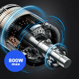 800W Electric Woodworking Trimmer 6 Speed 110/220V Suitable for 6.35mm 30000 RPM Milling Cutter Woodworki Engraving Machine Tool