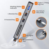 ARROWMAX Mini Electric Screwdrivers Set With 28 Magnetic Precision Bits Portable Rechargeable Cordless Screwdriver Kit SES Mini