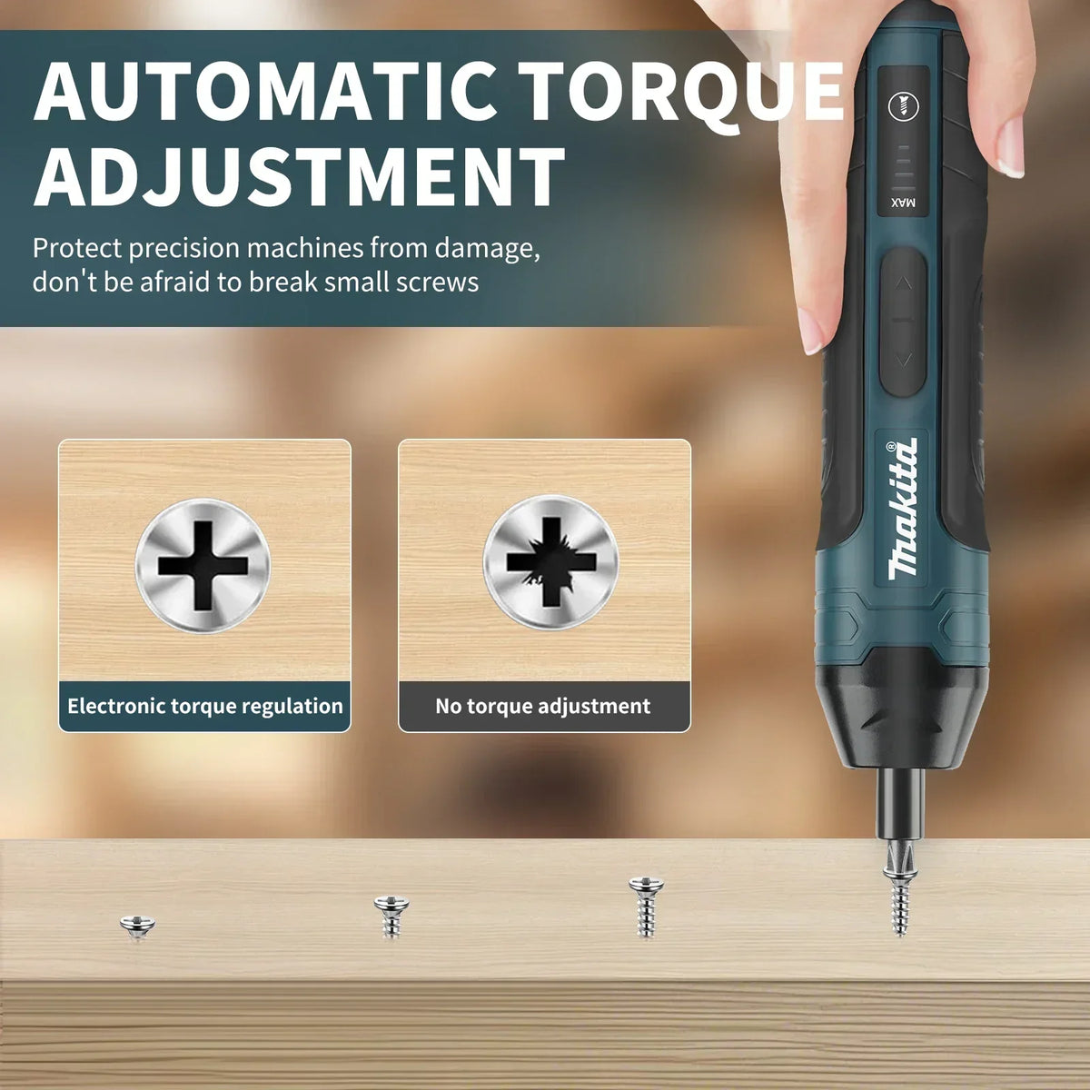 Makita HT422 Cordless Electric Screwdriver: The All - in - One Tool for Effortless Screw Installation and Removal