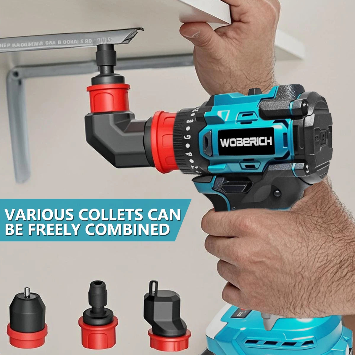 2 IN1 /5 IN 1Cordless Electric Drill Brushless Screwdriver Rechargeable Driver Handheld Power Tool(No battery)For Makita 18V Pin